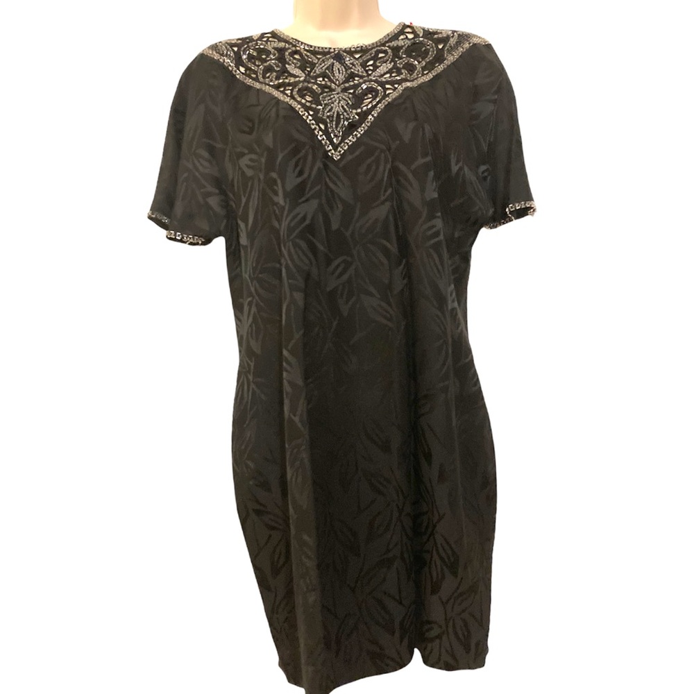 Vintage Silk Evening Dress SZ 8